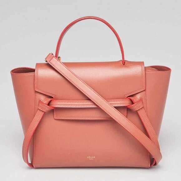 Celine Brown Smooth Leather Micro Belt Bag - Picture 1 of 11